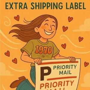 $5 EXTRA SHIPPING LABEL